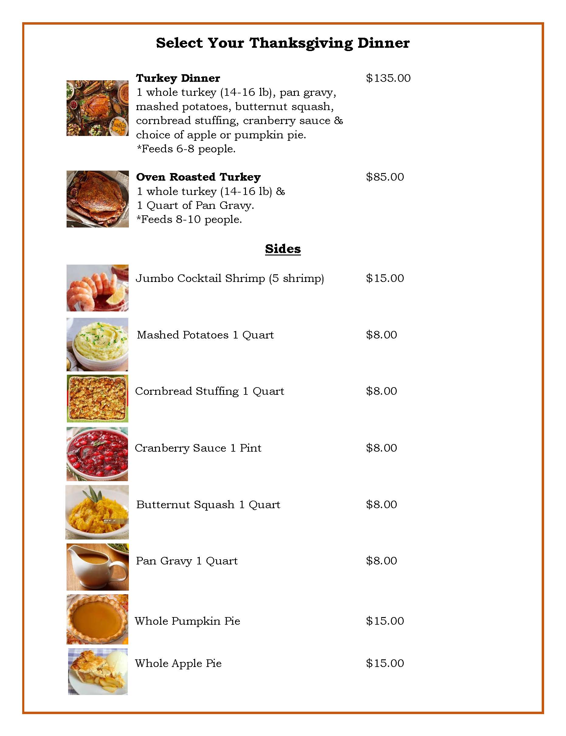 Thanksgiving Catering: Order your Thanksgiving Meals