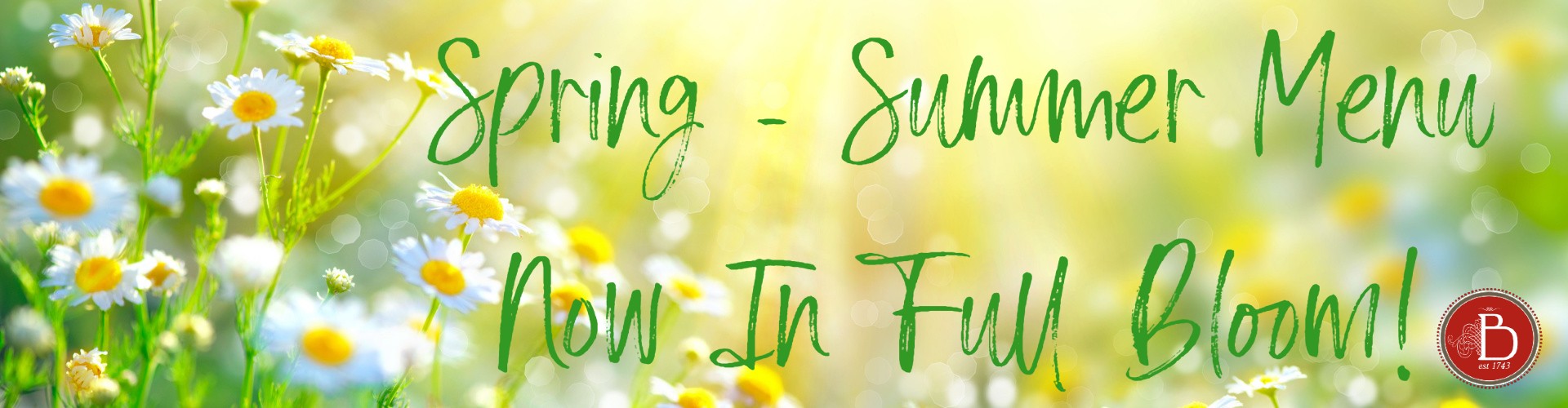 Brittingham's Restaurant Lafayette Hill PA Spring-Summer Menu 2026